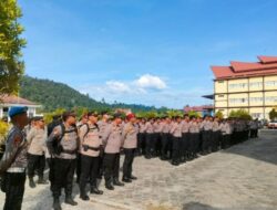 Polda Papua Barat Geser 311 Personel Amankan Pilkada di Manokwari dan Pegaf