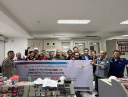 Kado Nataru, PLN UIP MPA Raih Milestone Penting First Synchrone Unit #1 Proyek PLTU Sofifi 2×3 MW