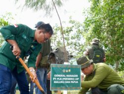 Dukung Keberlanjutan Lingkungan Hidup, PLN UIP MPA Berpartisipasi dalam Penanaman Pohon Serentak