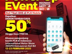 Promo Spesial, Beli Tiket IIMS di Aplikasi PLN Mobile Dapat Diskon 50% Tambah Daya Listrik