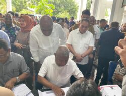 Jelang Pelantikan, Mandacan dan Lakotani Ikuti Pemeriksaan Kesehatan