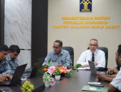 Kemenkum Papua Barat Fasilitasi Harmonisasi Penyusunan Sejumlah Peraturan Bupati