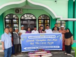 Dominggus Mandacan Sumbang Beras Zakat Fitrah 20,7 Ton untuk 200 Masjid