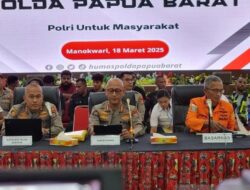 Polda Papua Barat Lanjutkan Pencarian Iptu Tomi Marbun
