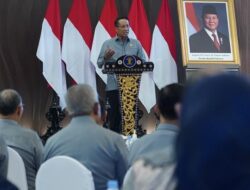 Menkum Supratman Ingatkan Pimpinan Kemenkum untuk Jaga Amanah dan Integritas