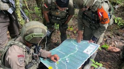 Tim SAR Brimob Polri Sisir Zona Merah di Bintuni Cari Iptu Tomi Marbun