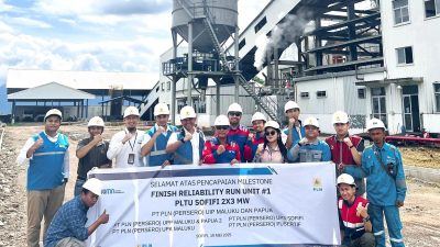 PLN UIP Maluku Papua Capai Milestone Penting: Unit #1 PLTU Sofifi 2×3 MW Rampungkan Reliability Run