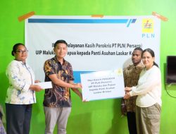 Wujud Kepedulian, PLN UIP MPA Dukung Anak-Anak Papua di Yayasan Laskar Kristus