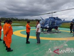 Helikopter Intan Angkasa Jatuh di Distrik Jila Mimika