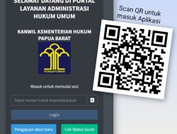 Kemenkum Papua Barat Luncurkan Simpelkumpabar, Layanan Hukum Digital Mudahkan Masyarakat