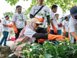 Warnai HMPI 2025, Srikandi PLN Tanam Ratusan Pohon di Holtekamp
