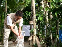 Dukung Ketahanan Iklim, PLN UIP MPA Hadirkan Akses Air Bersih bagi Warga Sabron Yaru