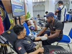 Bantu Kebutuhan Darah, Kanwil Imipas Papua Barat Gelar Bakti Sosial Donor Darah