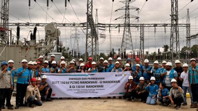PLN Rampungkan Energize SUTT dan GI 150 kV, Keandalan Listrik Manokwari Meningkat