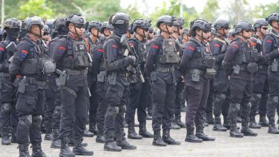 Polda Papua Barat Kerahkan 575 Personel Amankan Natal 2025 dan Tahun Baru 2026