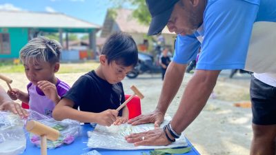 Pertamina Patra Niaga–PAUD Sadar Lingkungan Gelar Darling Recycle Creative Day di Ambon