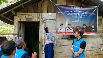 Lewat BPBL, Kementerian ESDM dan PLN Sambungkan Listrik Gratis untuk 750 Keluarga di Bengkulu