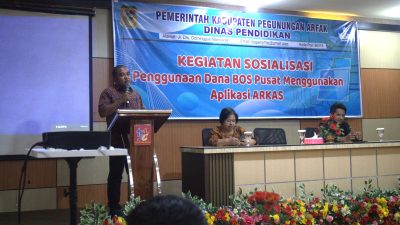 Disdik Pegaf Tegaskan Transparansi Pengelolaan Dana BOS, Sekolah Wajib Libatkan Komite