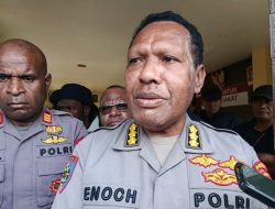 300 Personel Brimob Polda Papua Dikrik Pertebal Pengamanan di Wamena