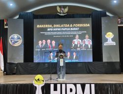 Gubernur Dominggus: HIPMI Papua Barat Harus Jadi Motor Penggerak Ekonomi Daerah