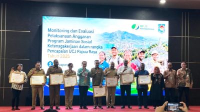 Papua Barat Raih Penghargaan Kemendagri atas Komitmen Perlindungan Pekerja