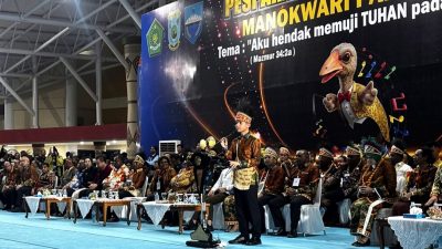 Gibran Tekankan Pentingnya Perdamaian saat Buka Pesparawi XIV