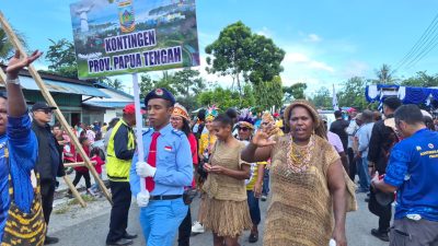 Karnaval Budaya Pesparawi Nasional XIV Tampilkan Harmoni Keberagaman Indonesia di Manokwari