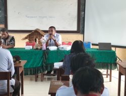 Operator Sekolah Diminta Ikut Benahi Data Anak Tidak Sekolah di Pegaf